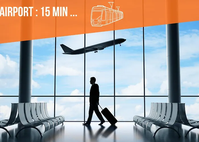 Appartement L'atelier Botanique - Parking - Airport 15' *